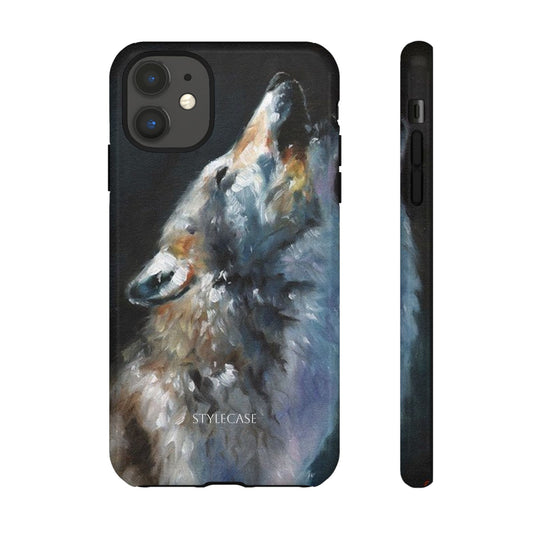 Howling Wolf Phone Case — Protective Samsung And Iphone Case