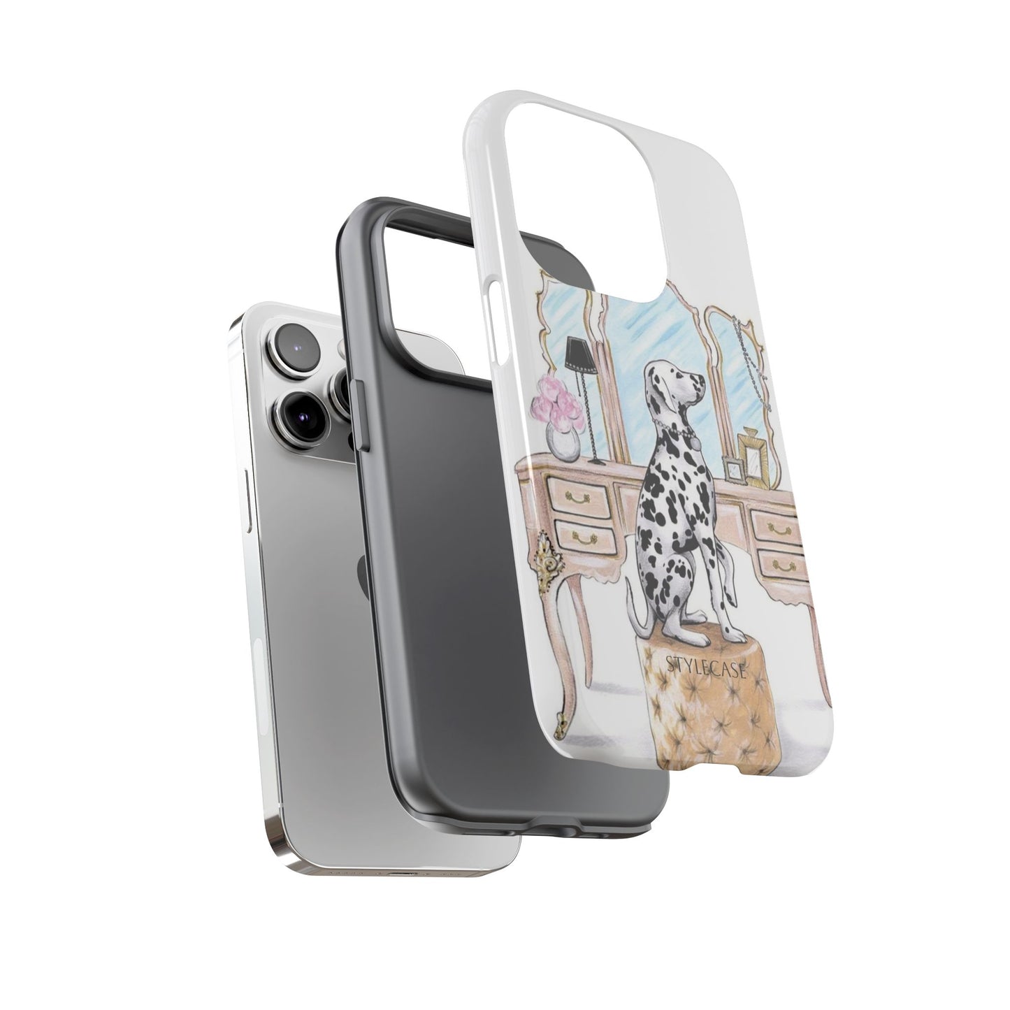 Dalmatian Vanity Phone Case — Elegance Samsung And Iphone Cover