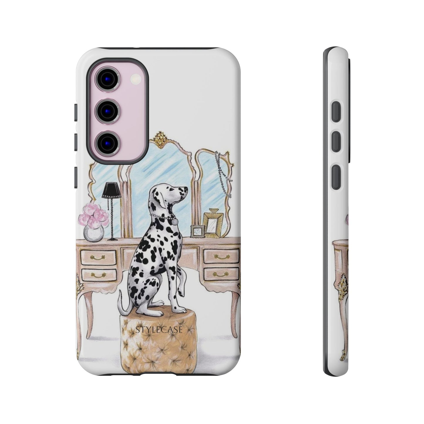 Dalmatian Vanity Phone Case — Elegance Samsung And Iphone Cover