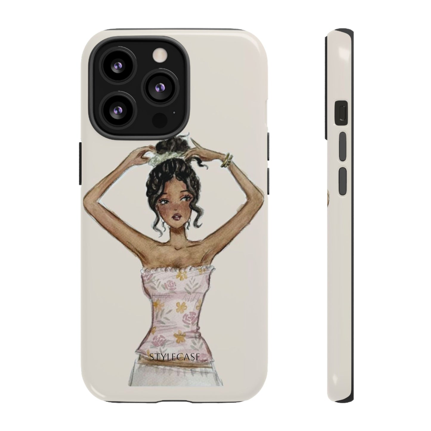 Phone Case — Fashion Illustration Chic Girl Protective Cover