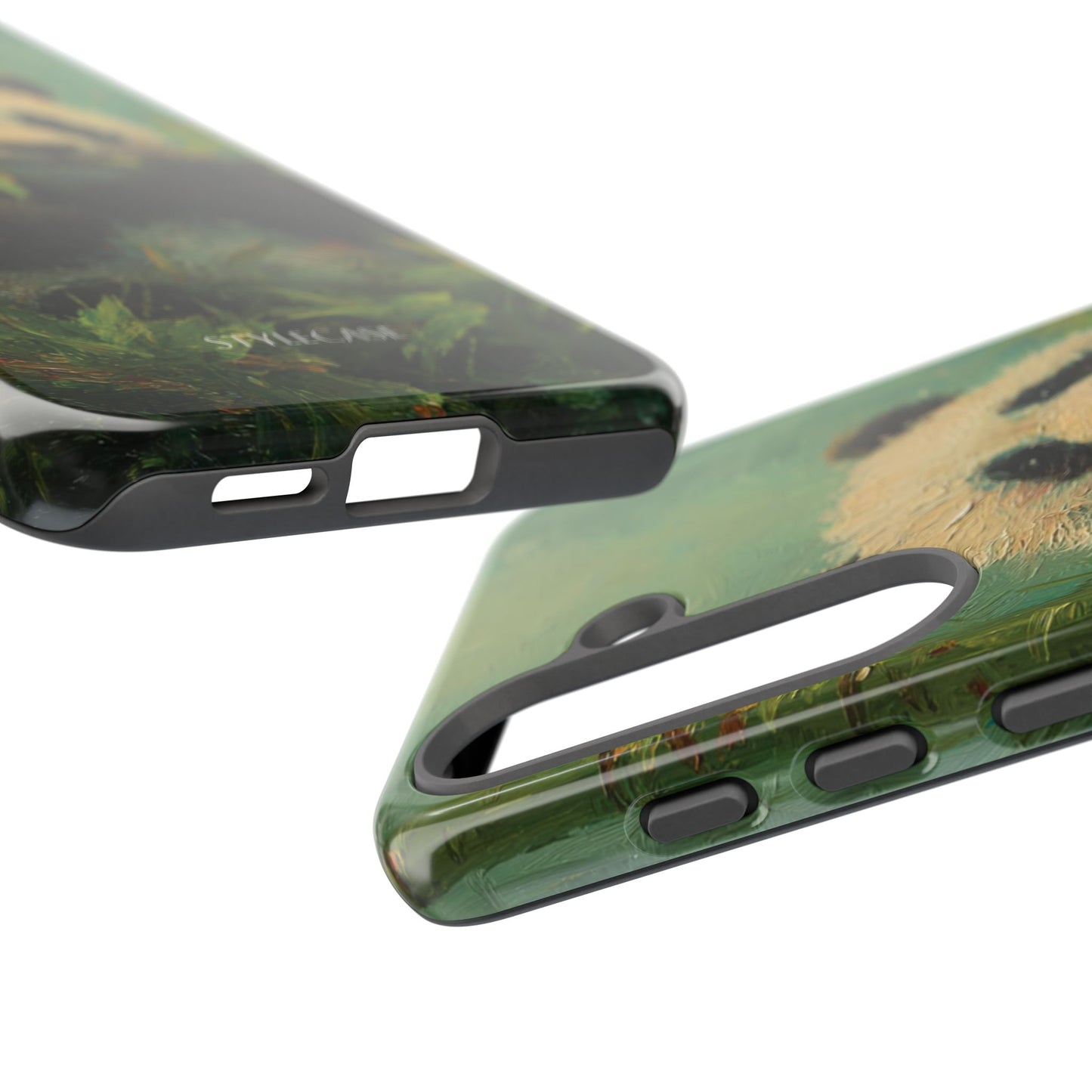 Panda Bamboo Phone Case – Cute Vintage-Style Protective Phone Cover