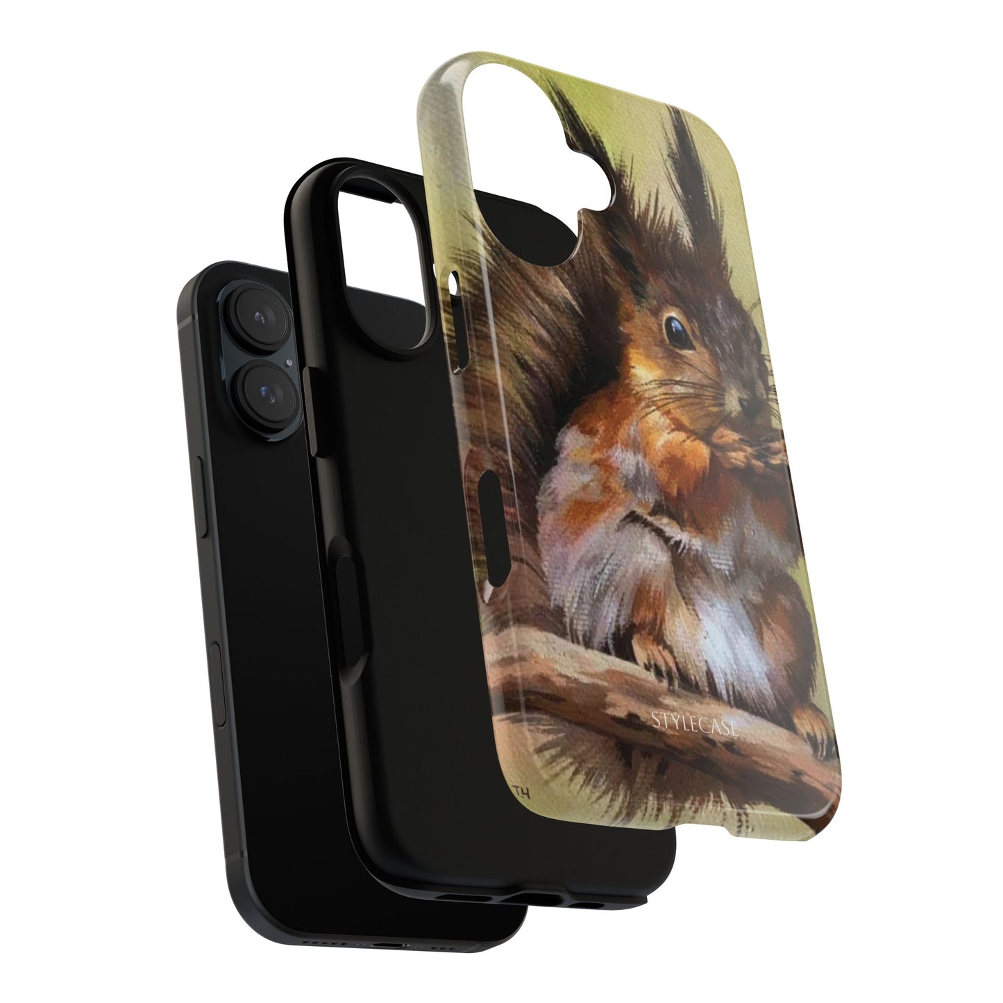 Squirrel Phone Case — Cute Red Squirrel Protective Cover
