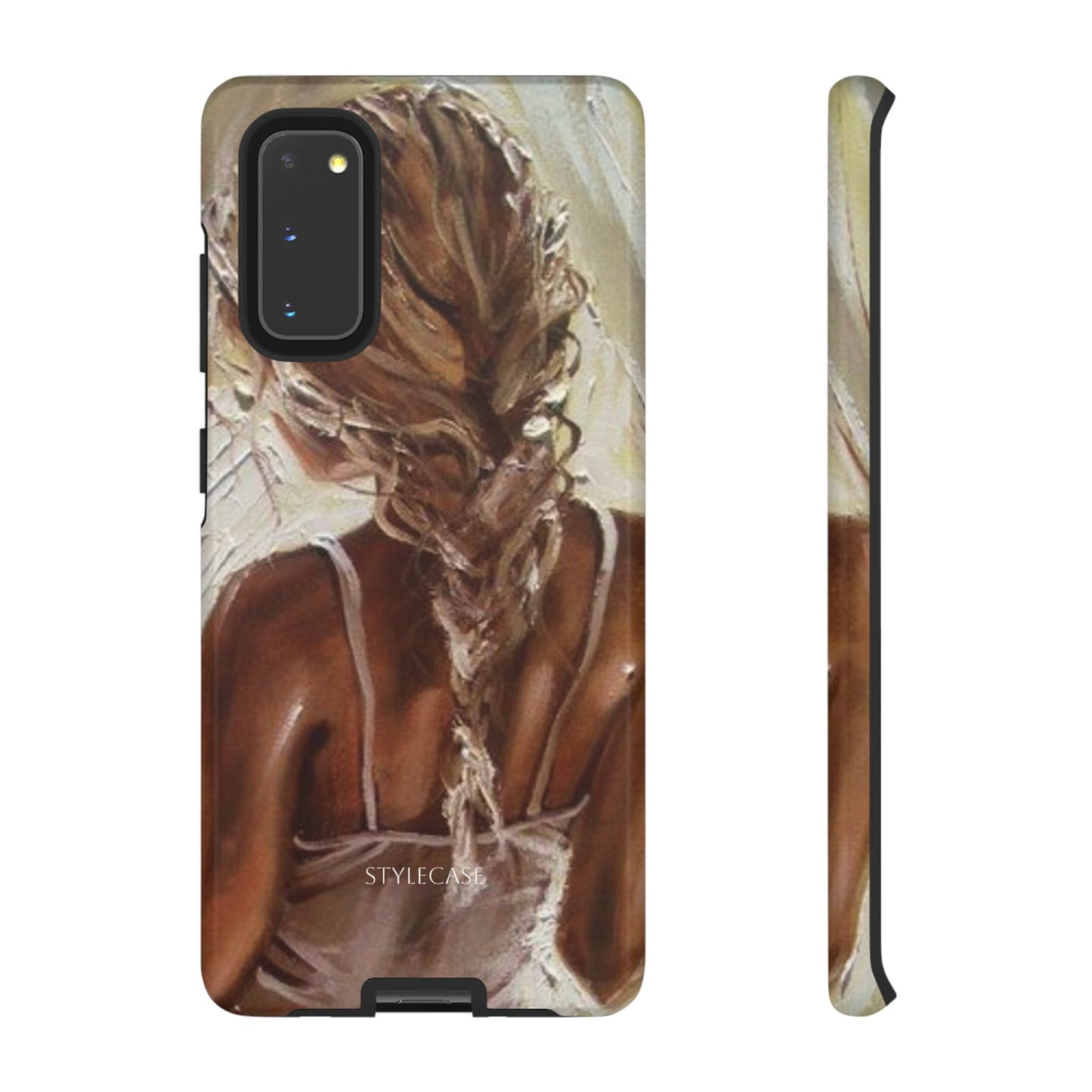 Phone Case — Braided Back Summer Vibe Protective Cover