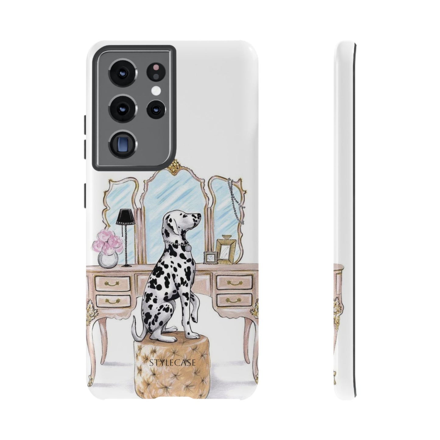 Dalmatian Vanity Phone Case — Elegance Samsung And Iphone Cover