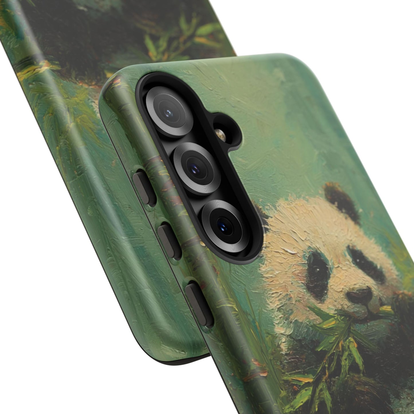 Panda Bamboo Phone Case – Cute Vintage-Style Protective Phone Cover