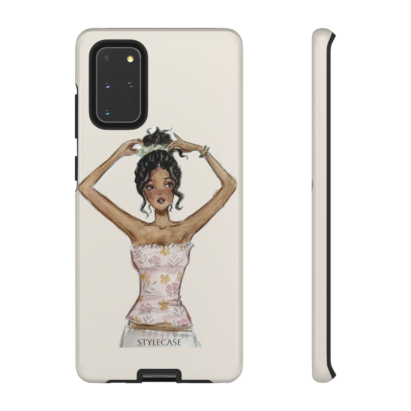 Phone Case — Fashion Illustration Chic Girl Protective Cover