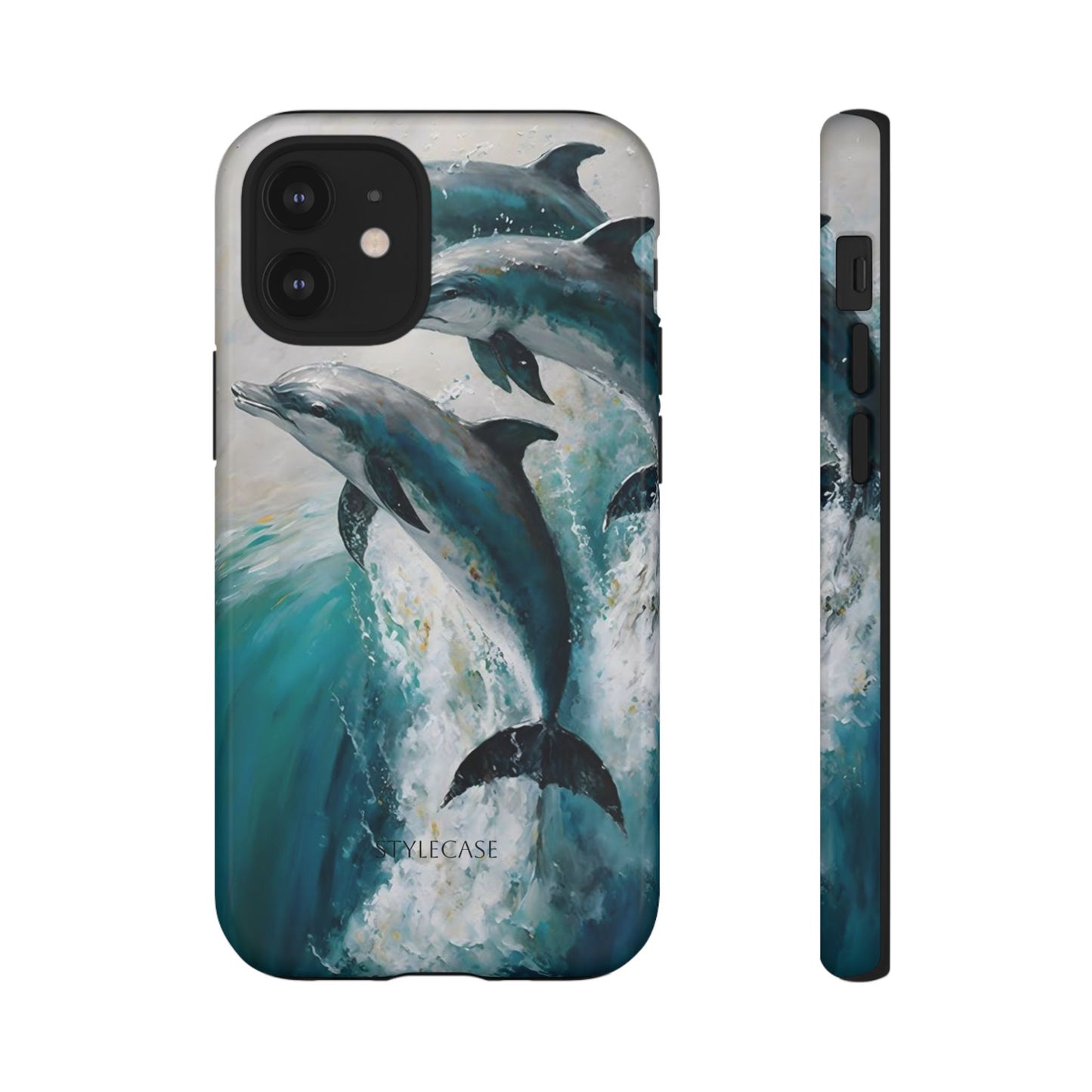 Dolphin Phone Case — Protective Ocean Art iPhone And Samsung Case