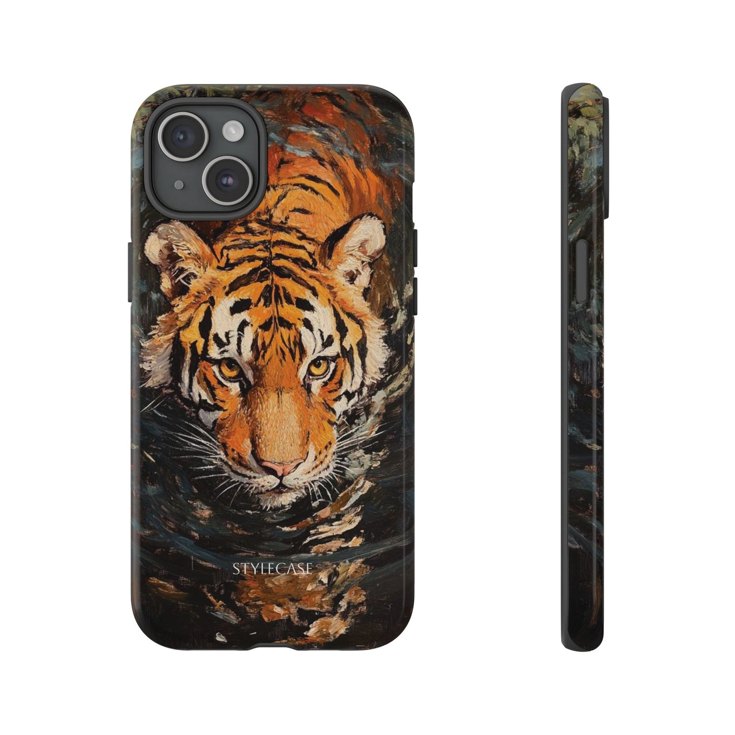 Tiger Reflection Phone Case — Wildlife Samsung And Iphone Cover