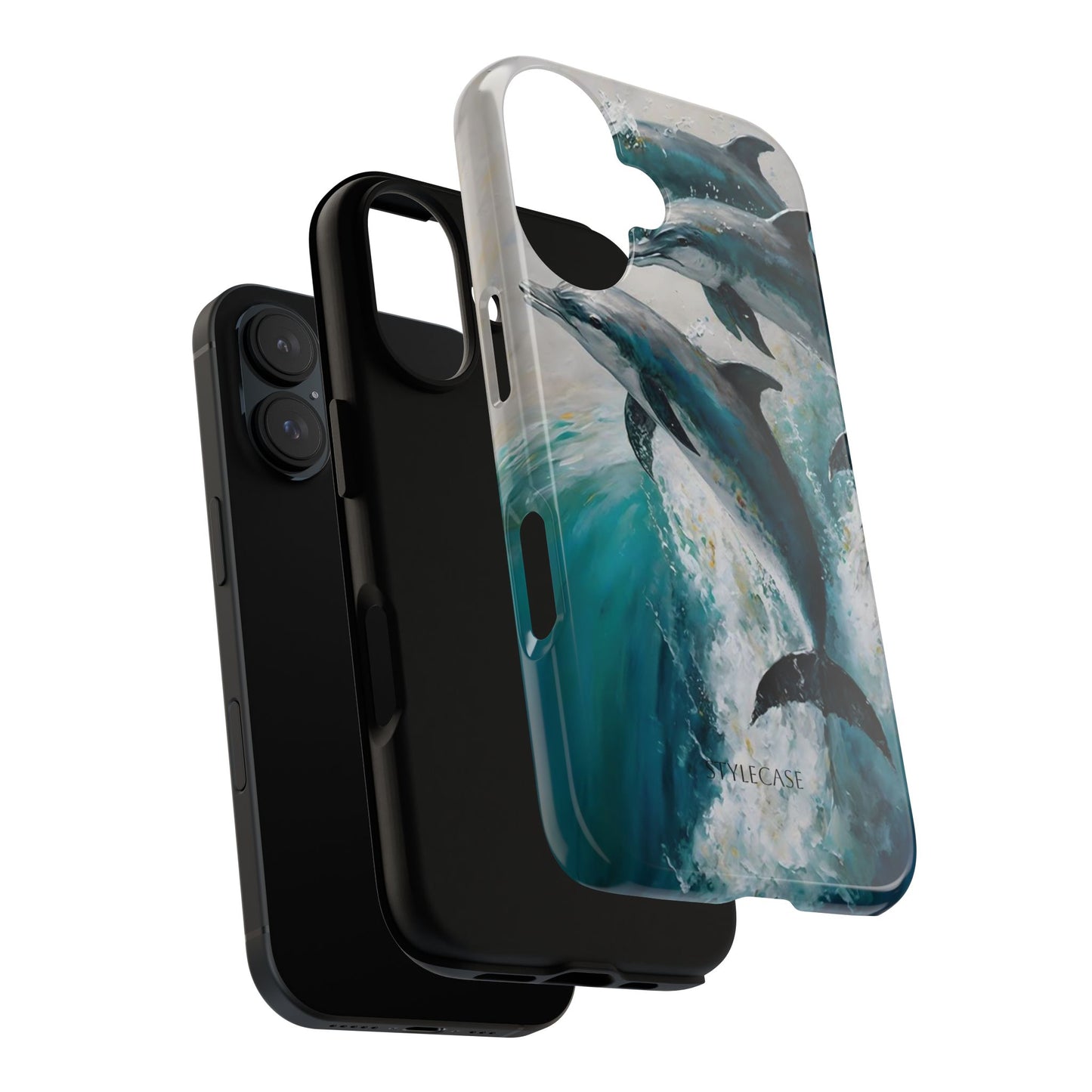 Dolphin Phone Case — Protective Ocean Art iPhone And Samsung Case