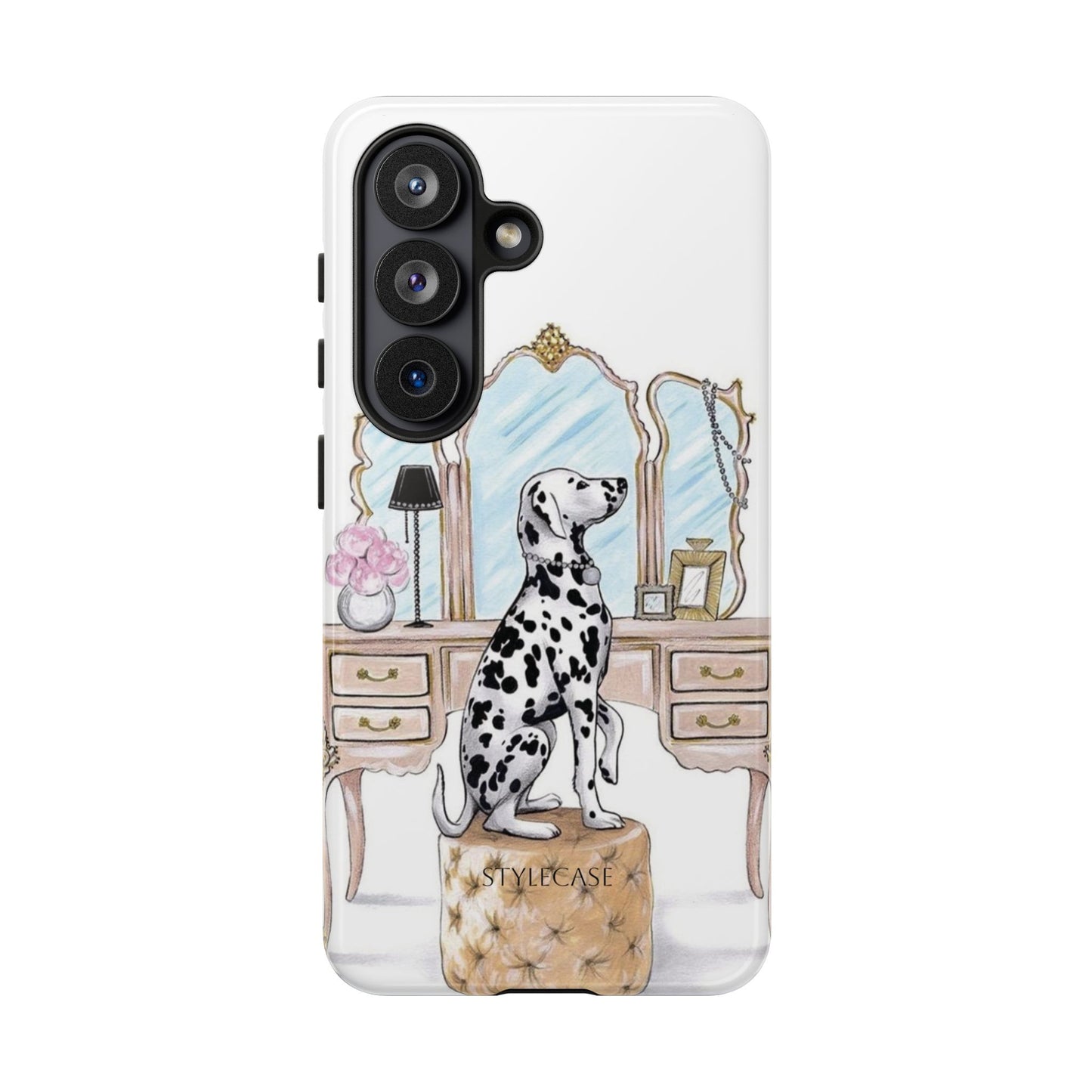 Dalmatian Vanity Phone Case — Elegance Samsung And Iphone Cover