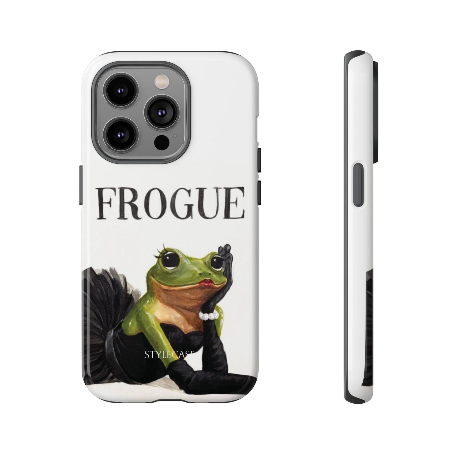 Frogue Phone Case – Fashion Frog Design, Trendy Protective Cover