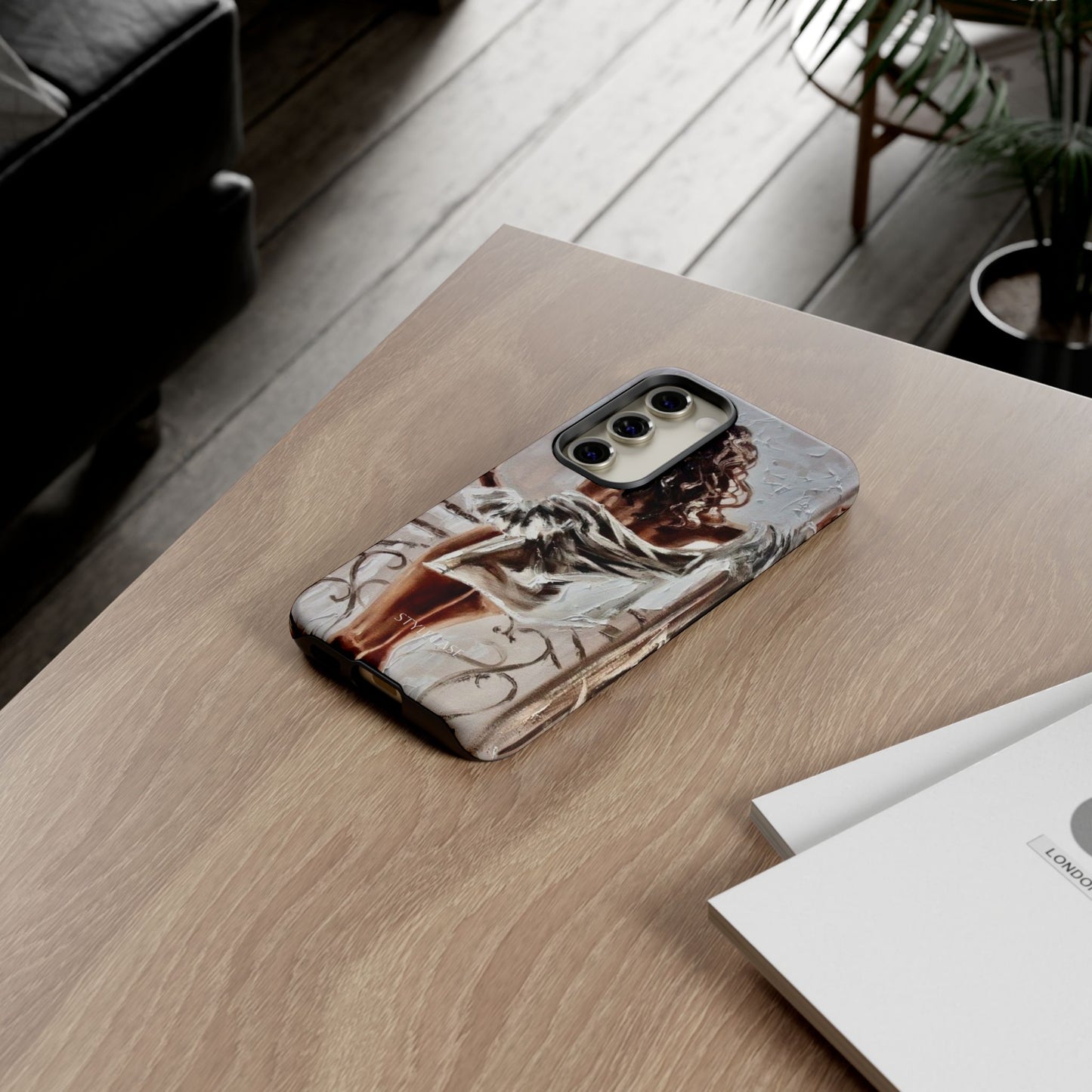 Woman Phone Case — Elegant Boudoir Samsung And Iphone Cover