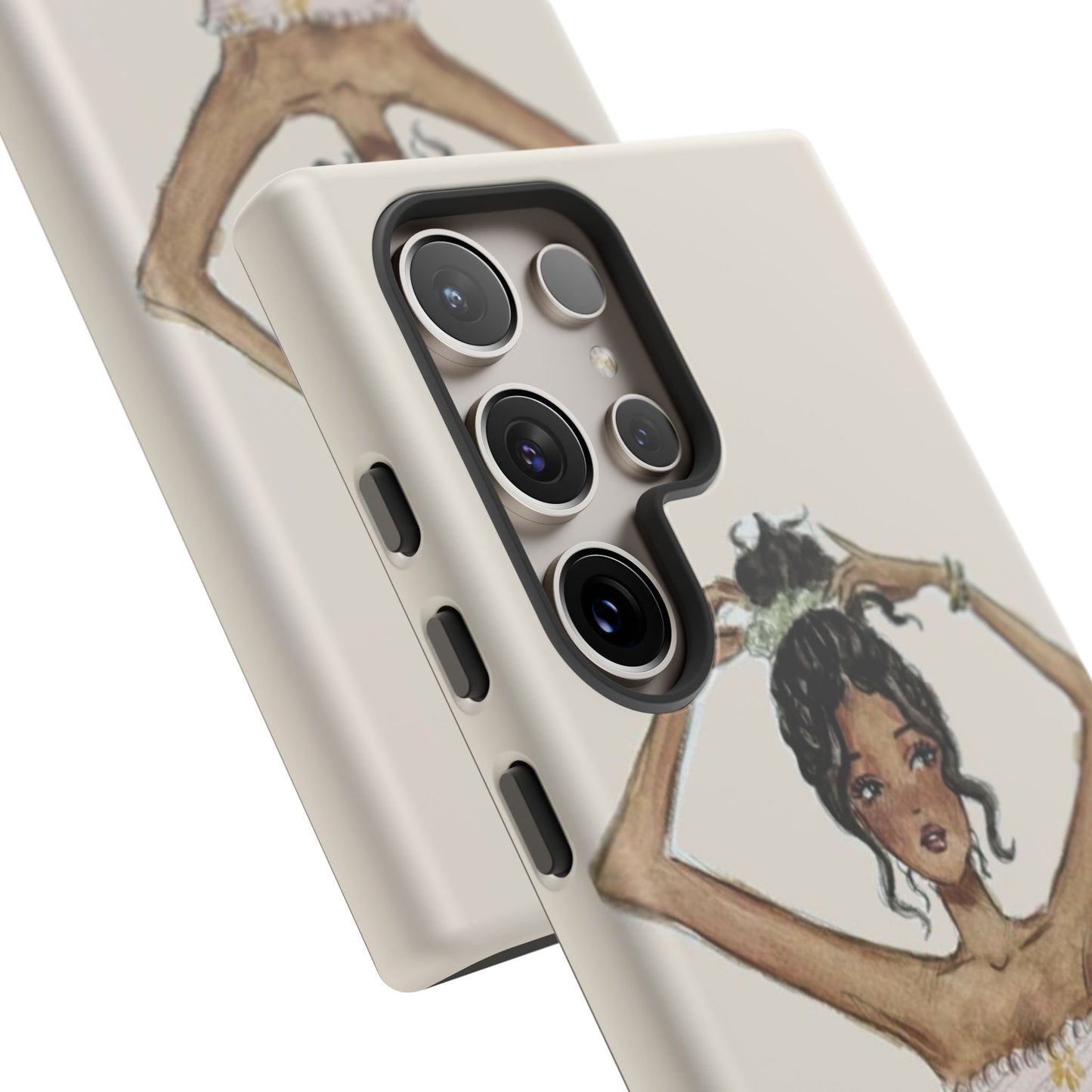 Phone Case — Fashion Illustration Chic Girl Protective Cover