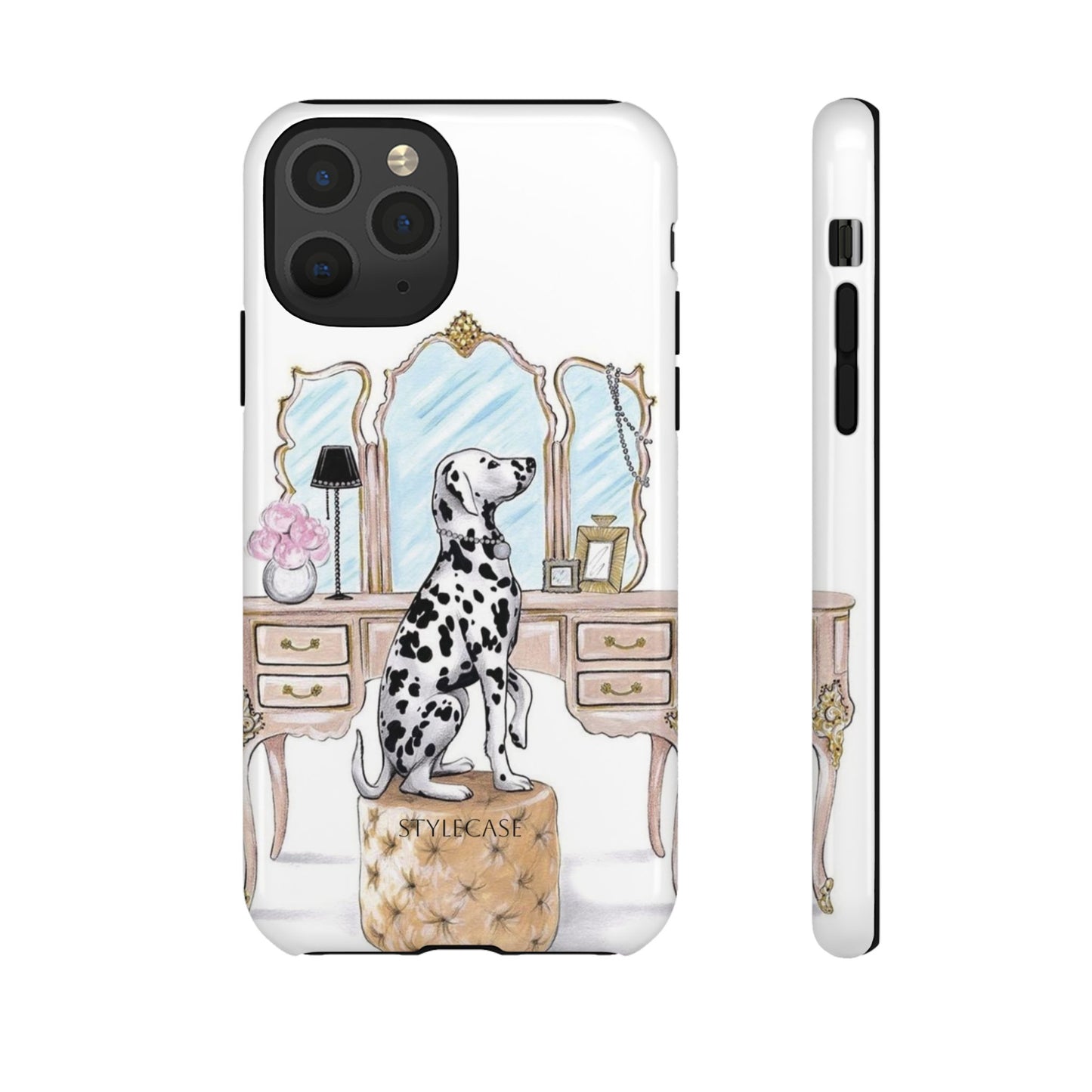 Dalmatian Vanity Phone Case — Elegance Samsung And Iphone Cover