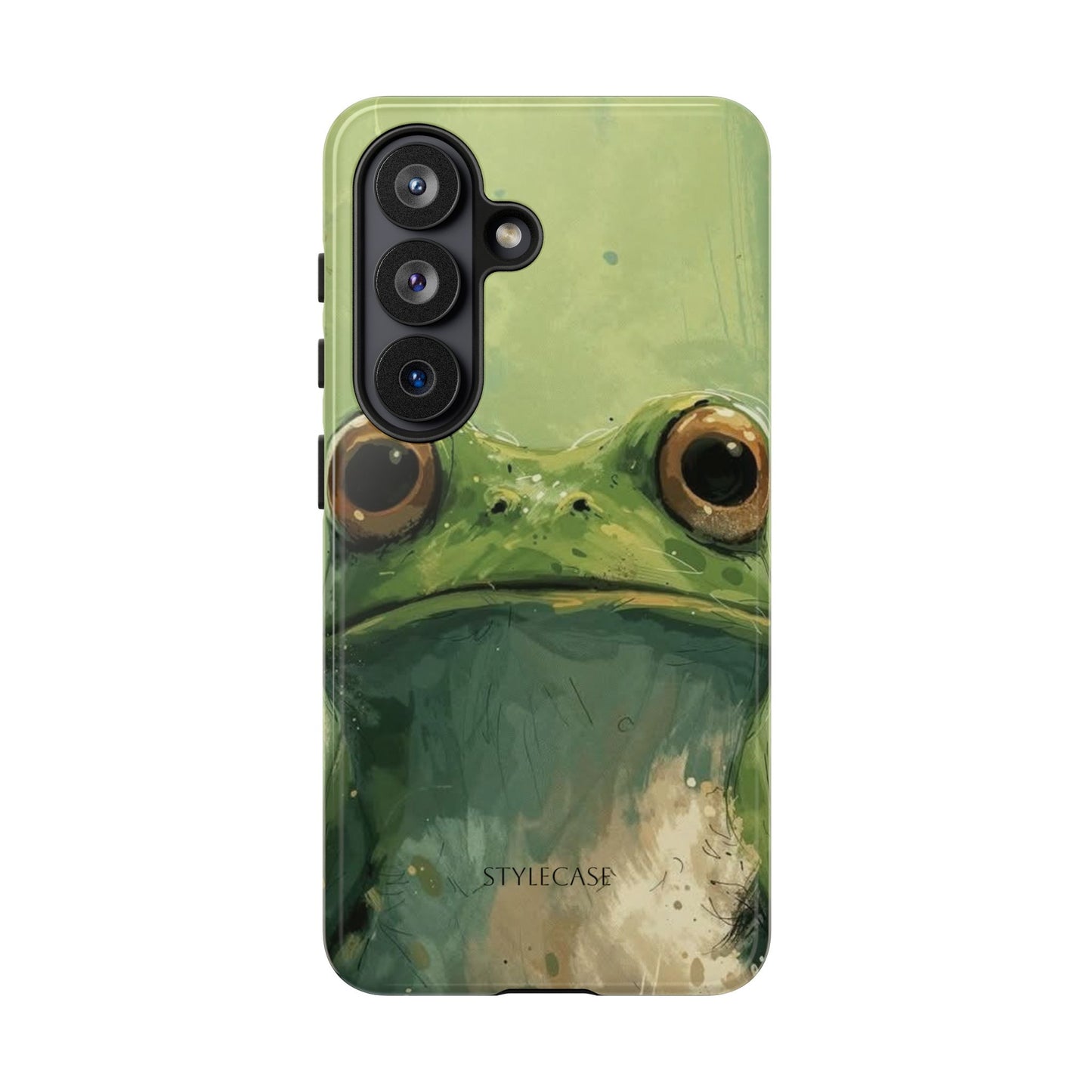 Frog Portrait Phone Case — Cute Frog Samsung And Iphone Protective Cover
