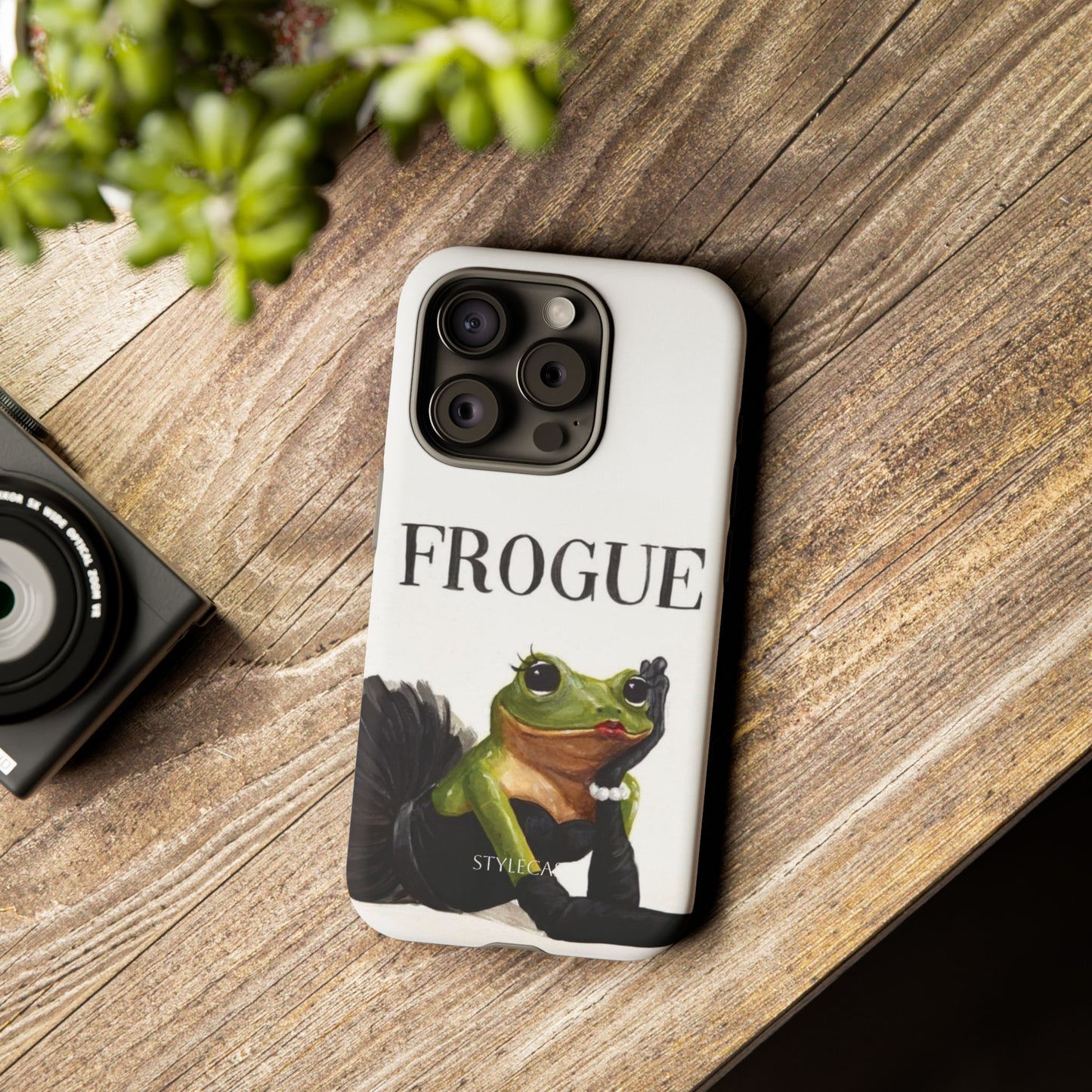 Frogue Phone Case – Fashion Frog Design, Trendy Protective Cover