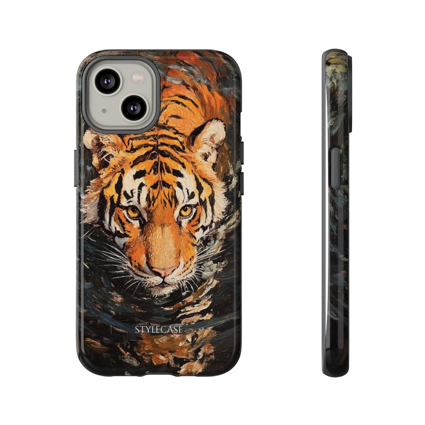Tiger Reflection Phone Case — Wildlife Samsung And Iphone Cover